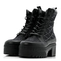 Denim Malletage Laureate Platform Desert Boots 39 Dark Blue
