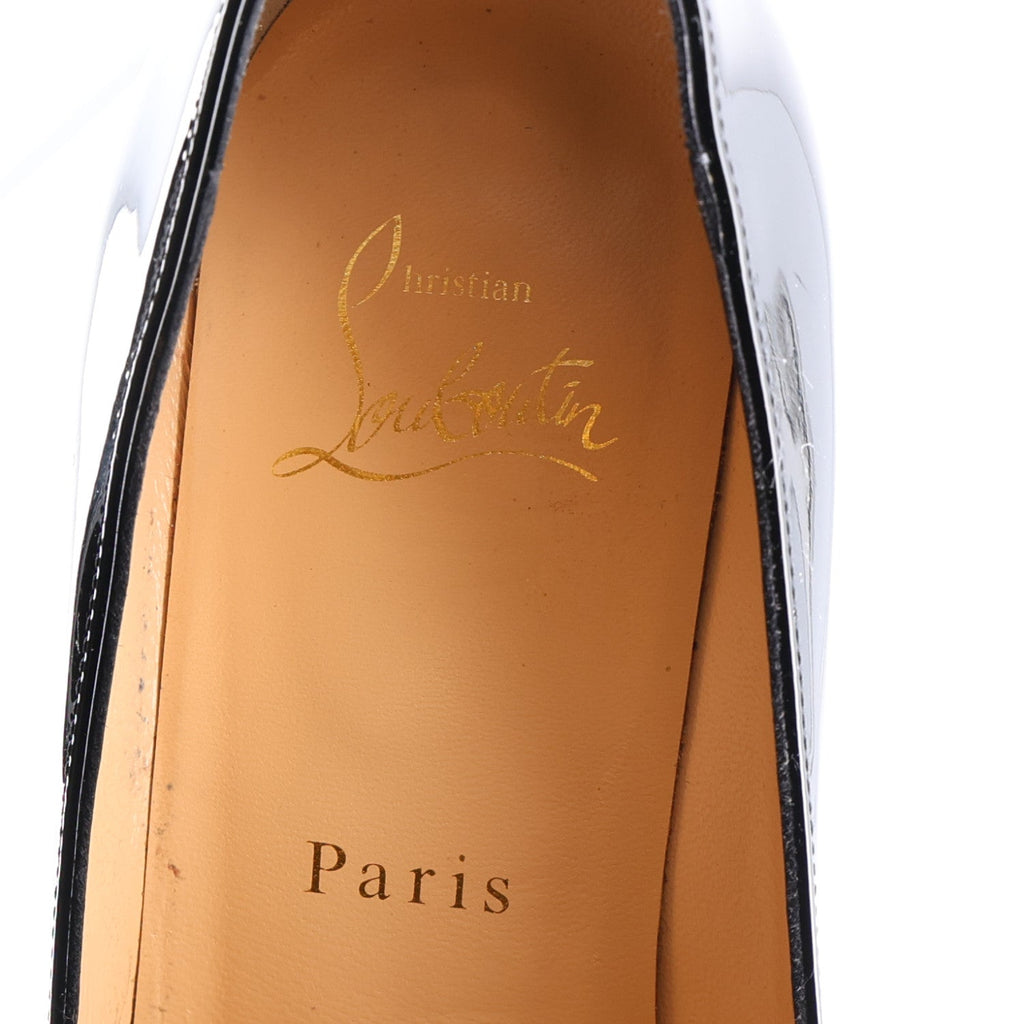 Patent Calfskin Miss Sab 85 Pumps 38 Black
