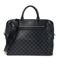 Damier Graphite Porte-Documents Jour