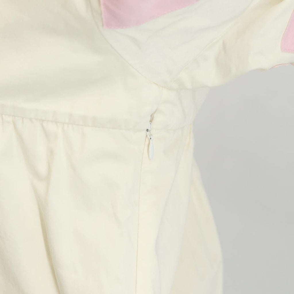 Miu Miu One Piece cotton White Auth 152442