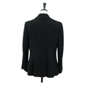 CHANEL Jacket Rayon Black CC Auth 158563M