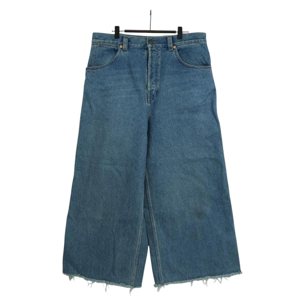 GUCCI Buggy Denim Pants Denim Blue 758153 Auth 158567M