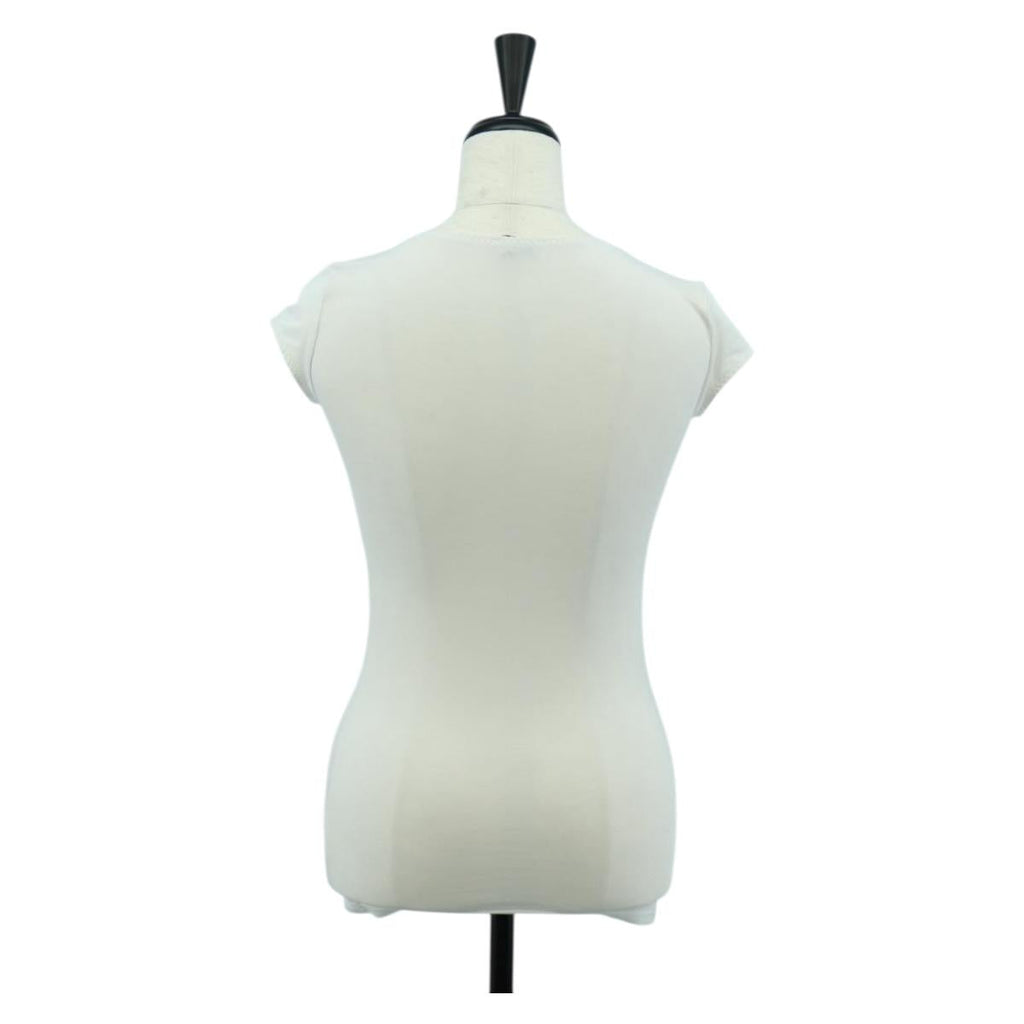DOLCE&GABBANA Tank Top Cotton White Auth 158588M