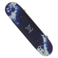 LOUIS VUITTON Monogram Bandana Skateboard Wood Blue GI0765 LV Auth 167873SM
