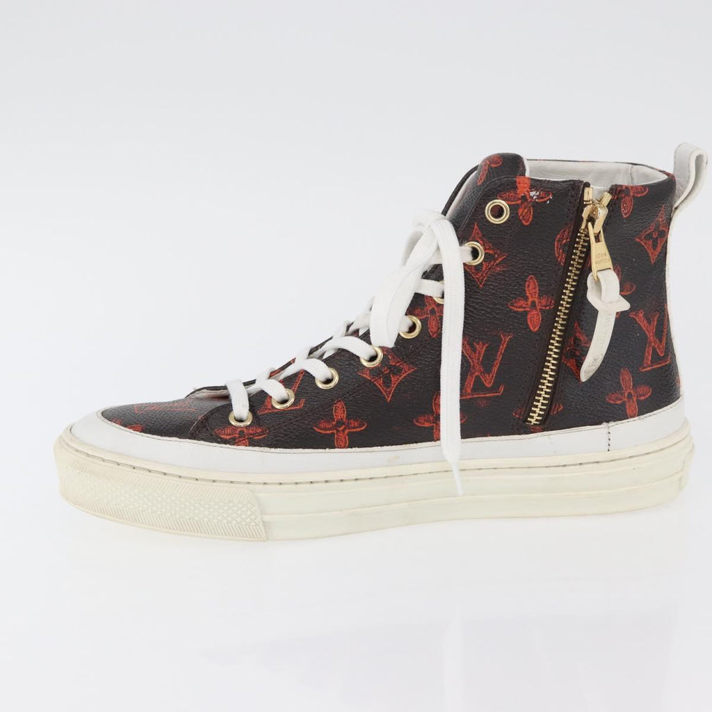 LOUIS VUITTON Catgram Stellar Line Sneakers LV Auth 176071M