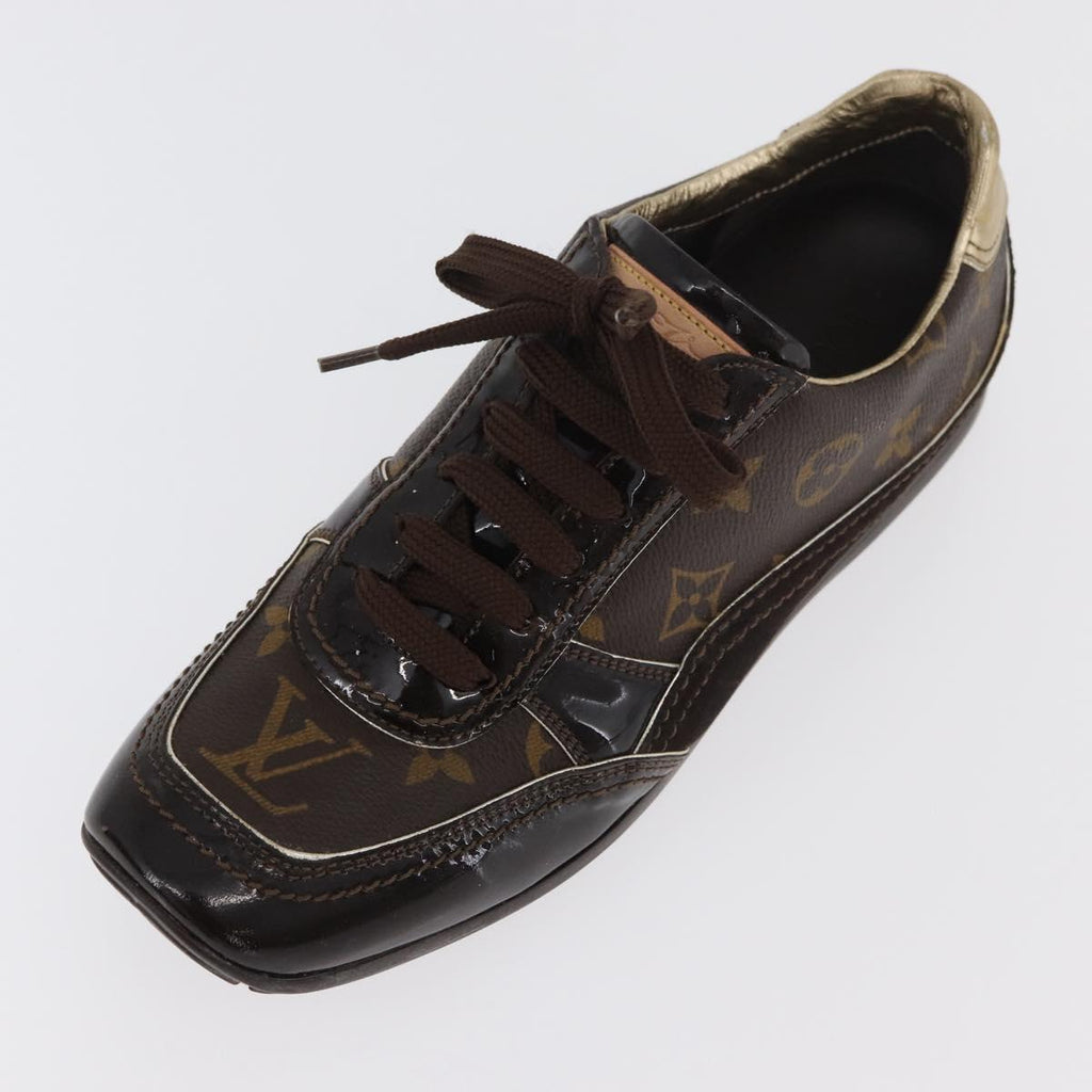 LOUIS VUITTON Monogram Loafers LV Auth 179327A
