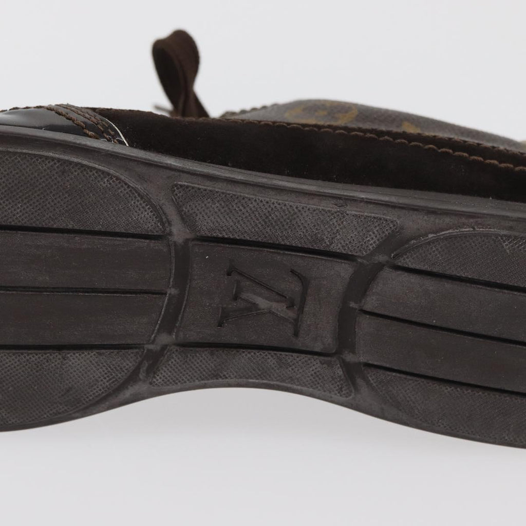LOUIS VUITTON Monogram Loafers LV Auth 179327A
