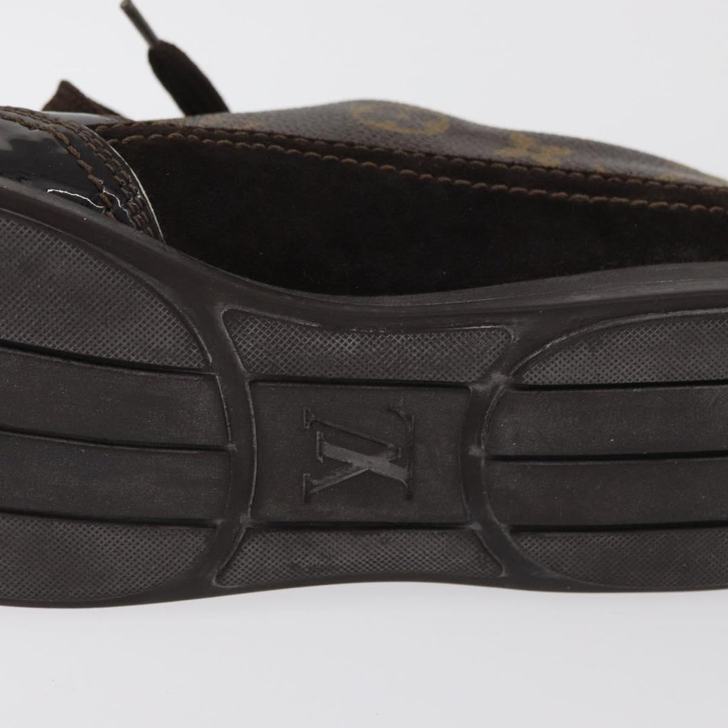 LOUIS VUITTON Monogram Loafers LV Auth 179327A