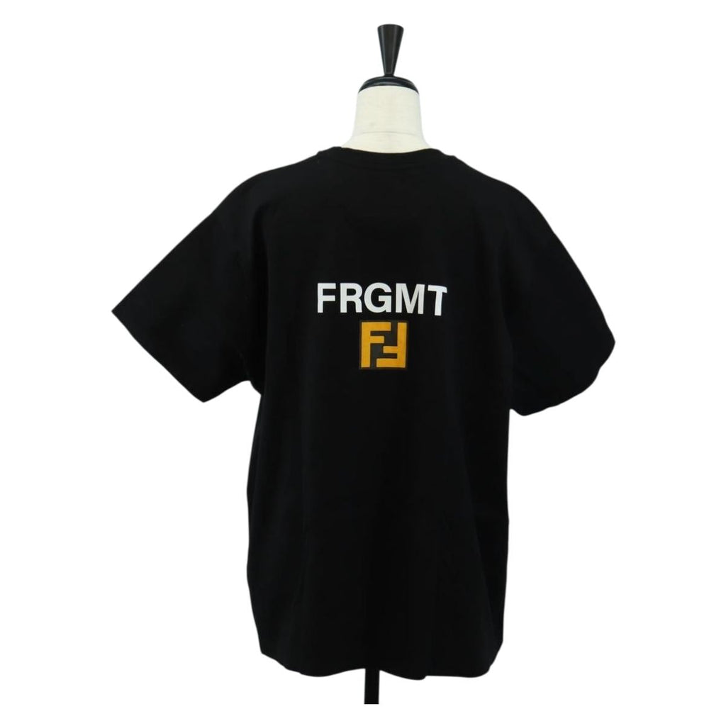 FENDI x FRGMT x POKÉMON Dragonite T Shirt Cotton M Black Auth 184640SM