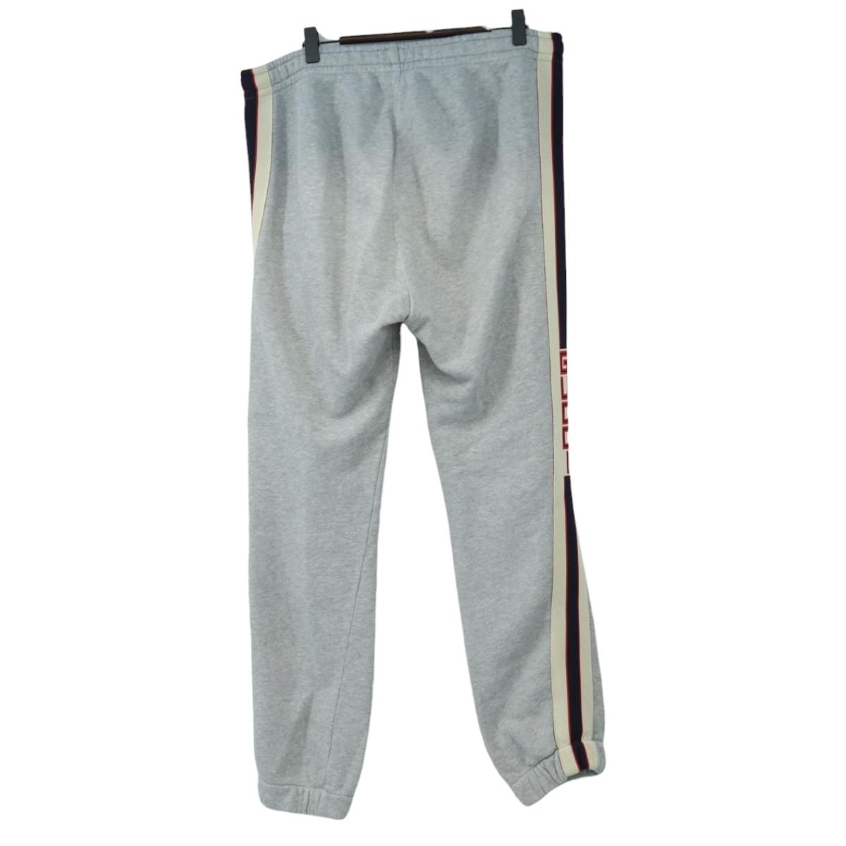 GUCCI Sweat Pants Cotton L Gray Auth 189370V