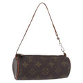 LOUIS VUITTON Monogram Papillon Pouch LV Auth 192089