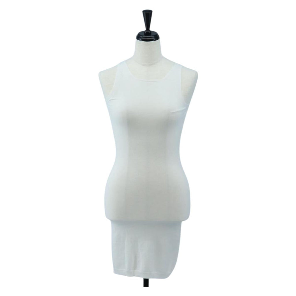 FENDI Zucca Canvas One Piece Shirt White Auth 193726M