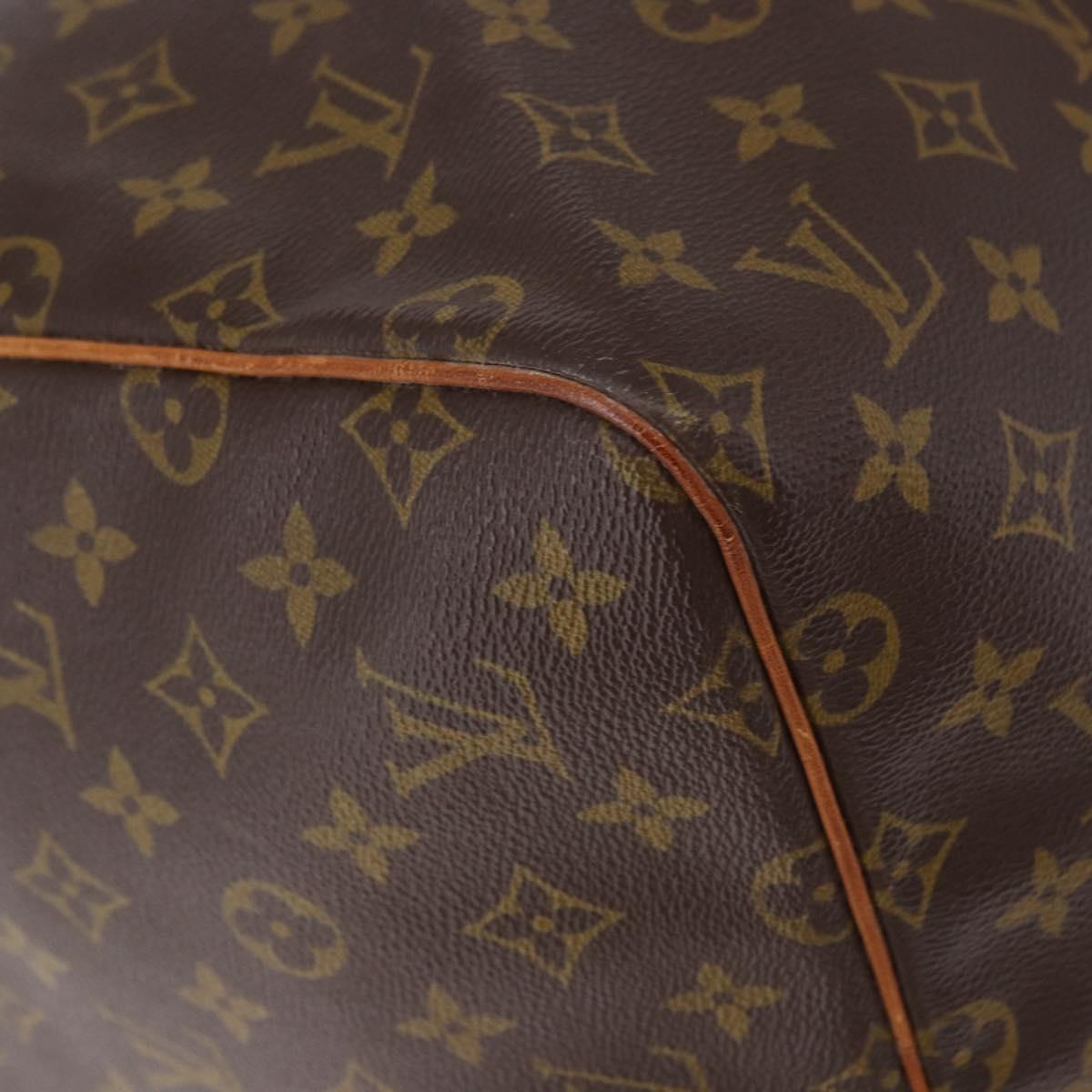 LOUIS VUITTON Monogram Keepall 55 Boston Bag M41424 LV Auth 196429