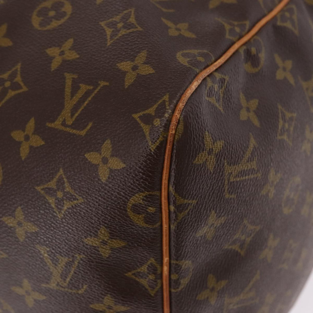 LOUIS VUITTON Monogram Keepall 55 Boston Bag M41424 LV Auth 196429