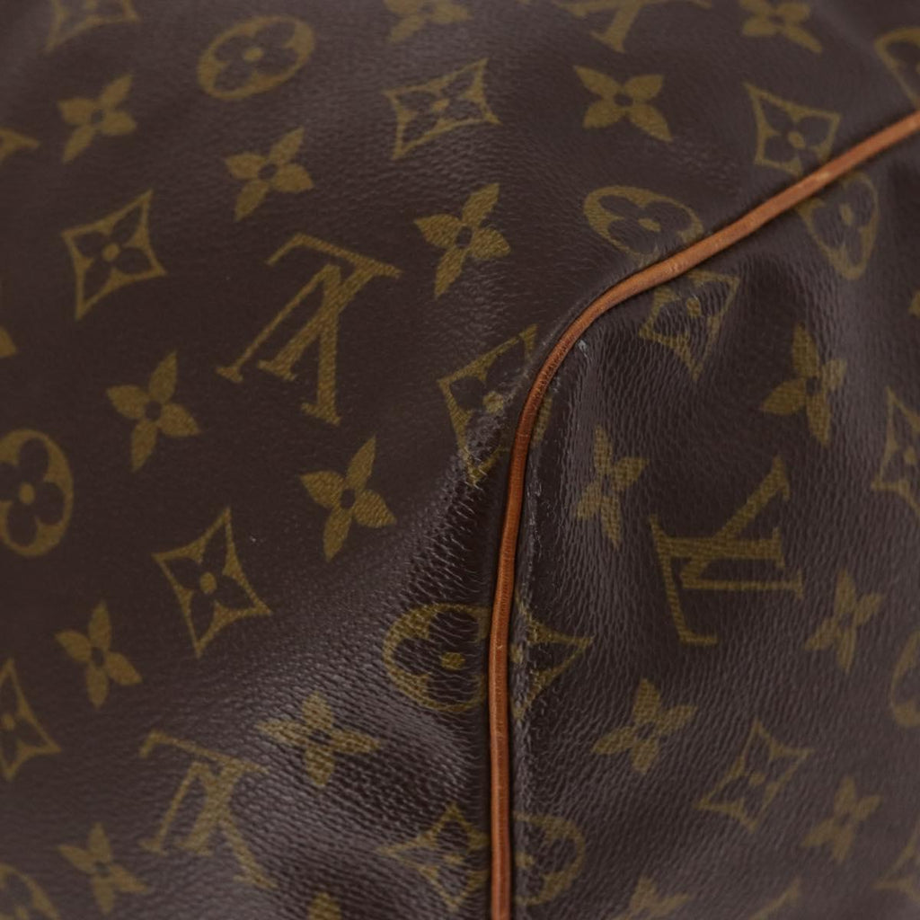 LOUIS VUITTON Monogram Keepall 55 Boston Bag M41424 LV Auth 196429