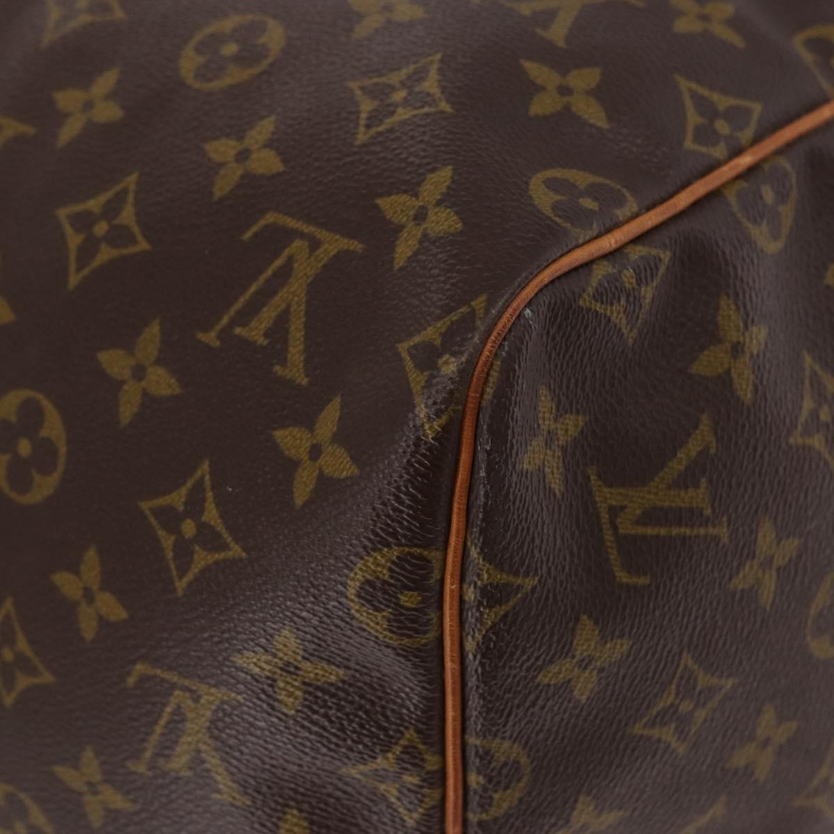 LOUIS VUITTON Monogram Keepall 55 Boston Bag M41424 LV Auth 196429
