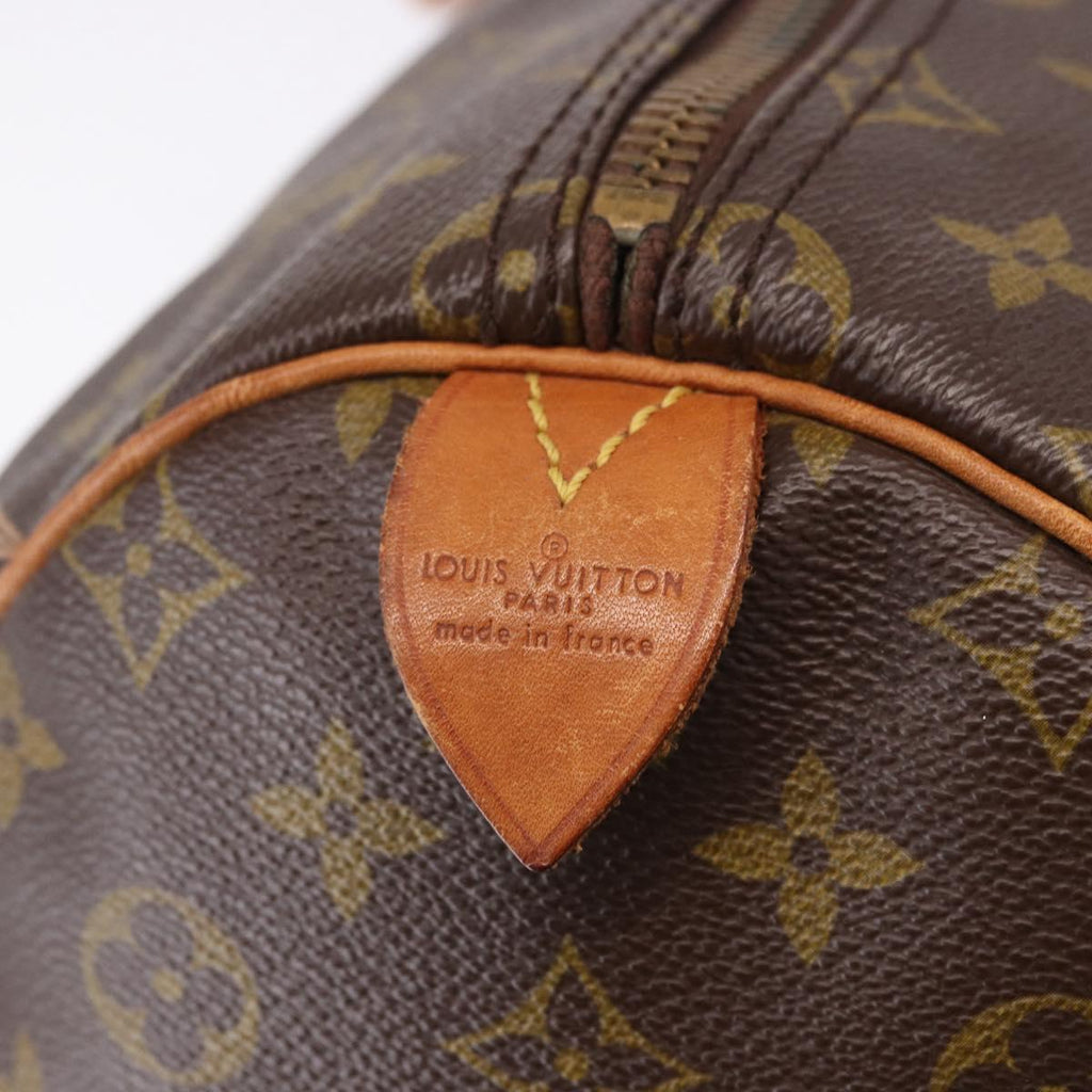 LOUIS VUITTON Monogram Keepall 55 Boston Bag M41424 LV Auth 196429