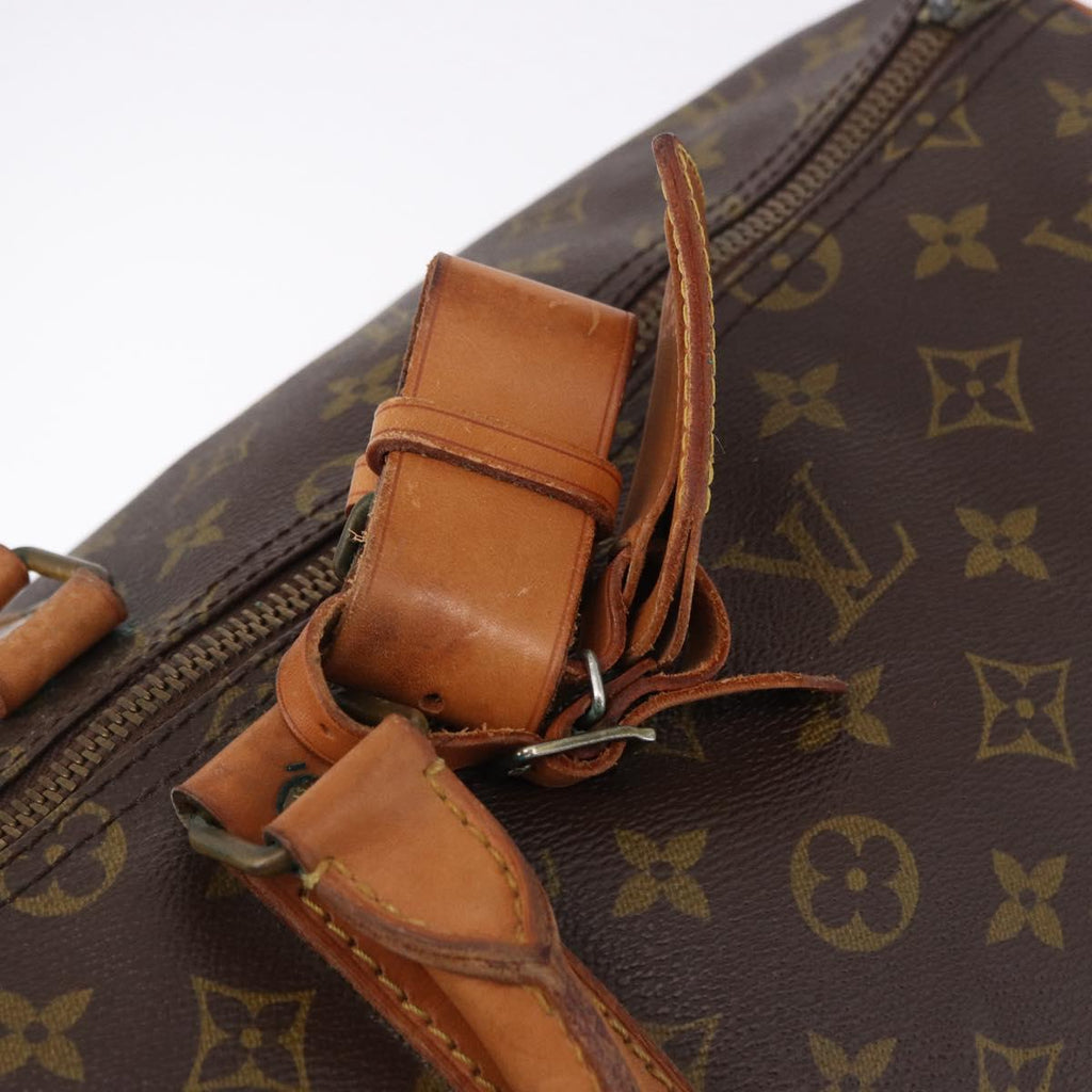 LOUIS VUITTON Monogram Keepall 55 Boston Bag M41424 LV Auth 196429