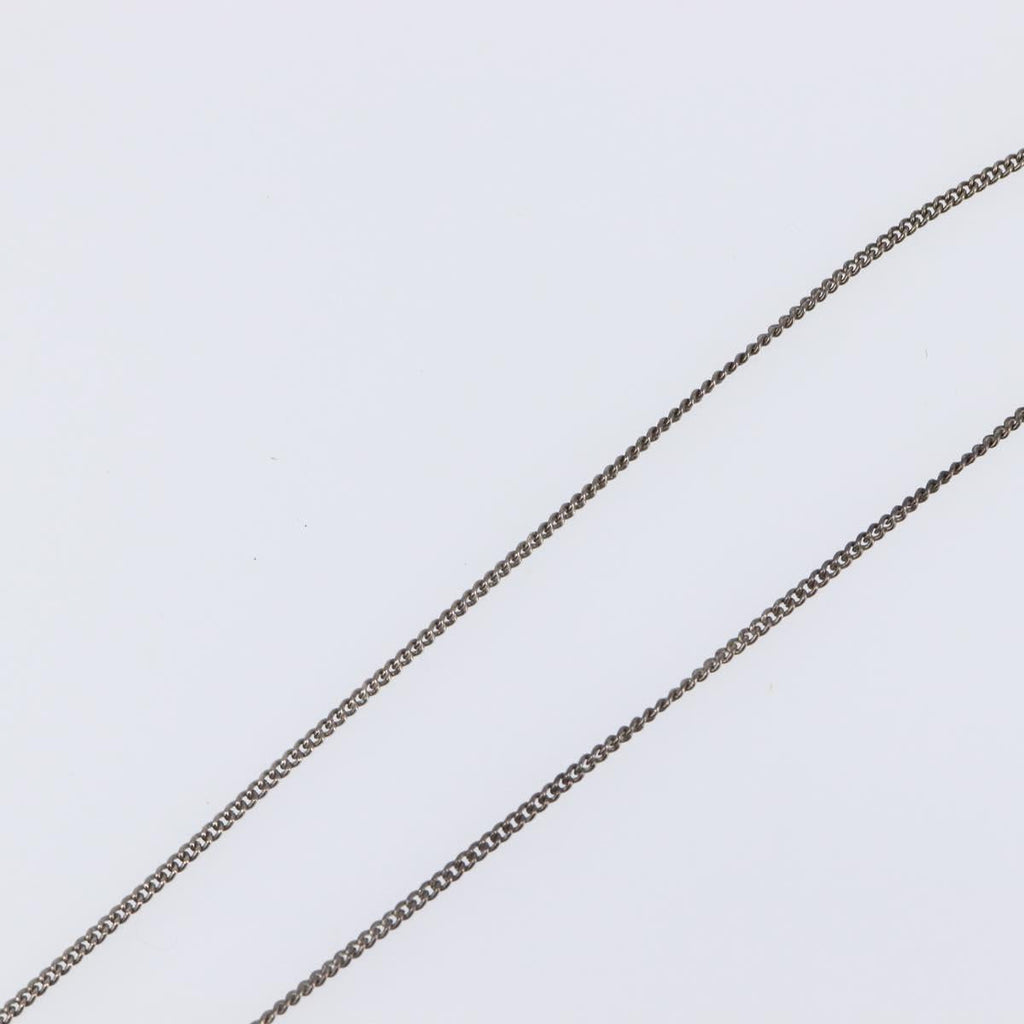 CHANEL Necklace Metal Pink CC Auth 203054