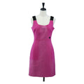 LOUIS VUITTON Tank Dress One Piece Dress Shirt Nylon 38 Pink LV Auth 203730M
