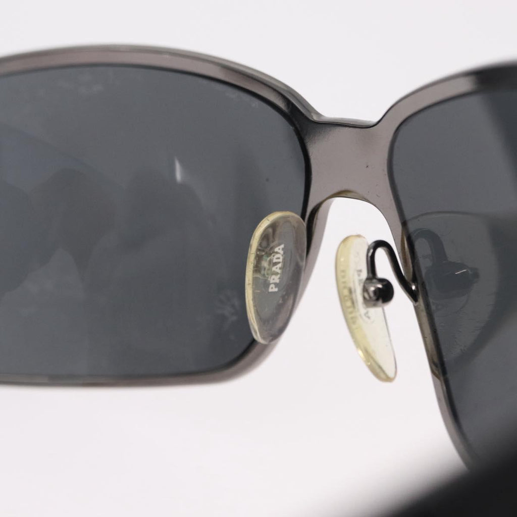 PRADA Sunglasses Plastic Black Auth 203806