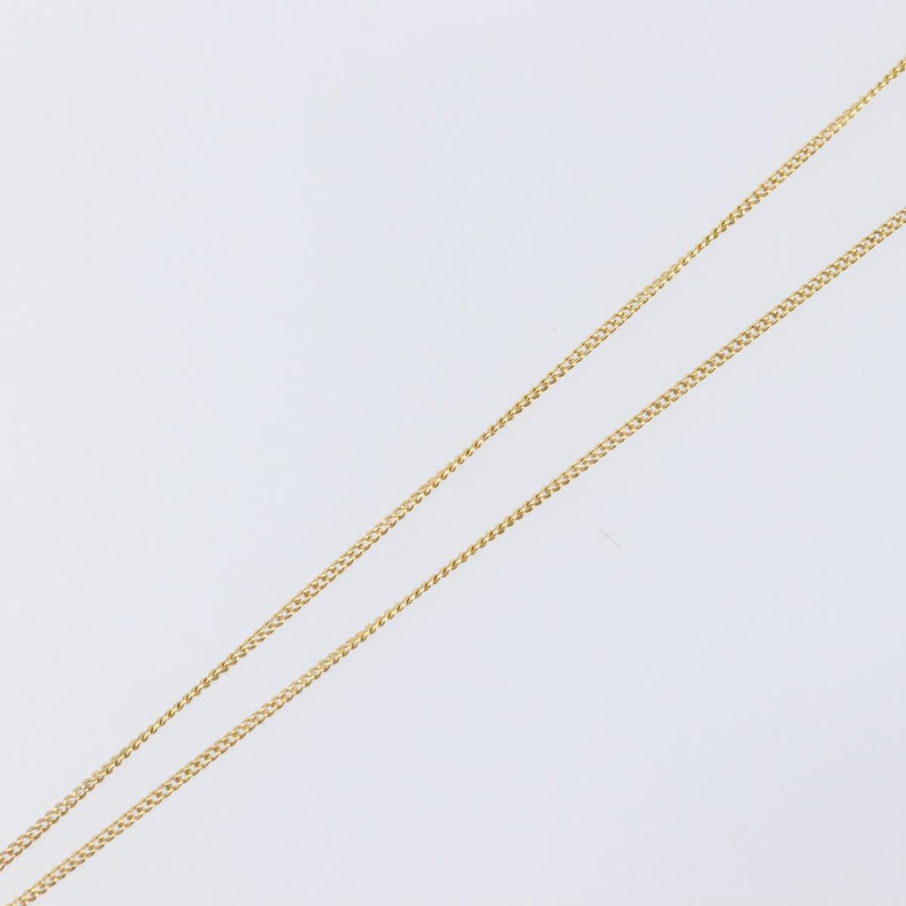 Christian Dior Necklace metal Gold Auth 204290