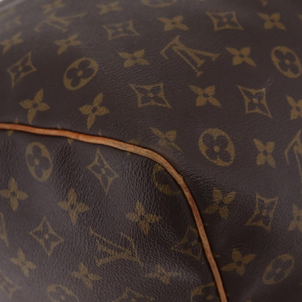 LOUIS VUITTON Monogram Keepall 60 Boston Bag M41422 LV Auth 205364V