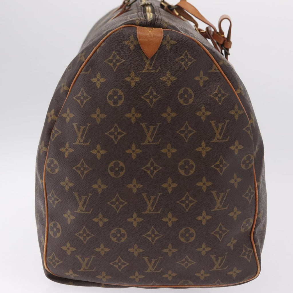 LOUIS VUITTON Monogram Keepall 60 Boston Bag M41422 LV Auth 205364V