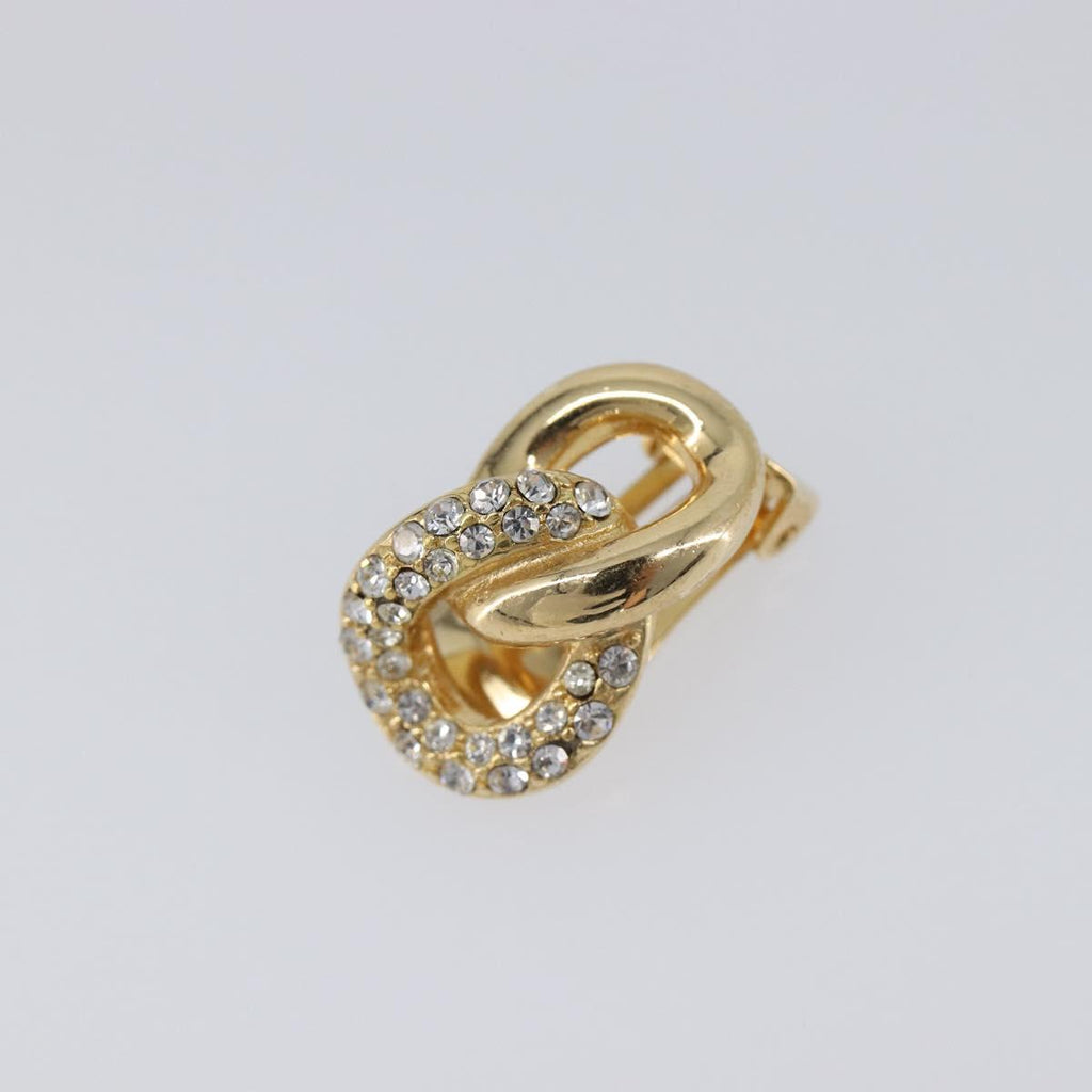 Christian Dior Earring metal Gold Auth 205473M