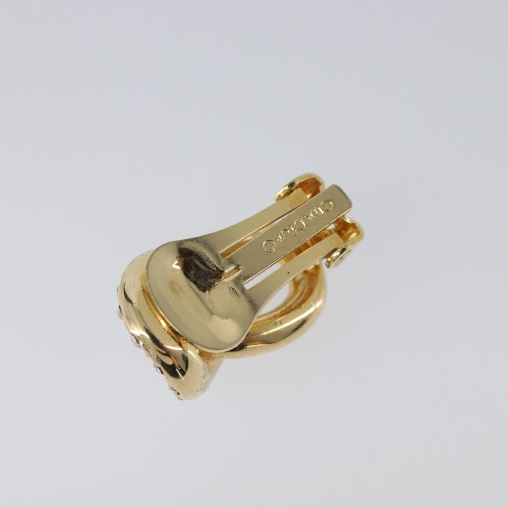 Christian Dior Earring metal Gold Auth 205473M