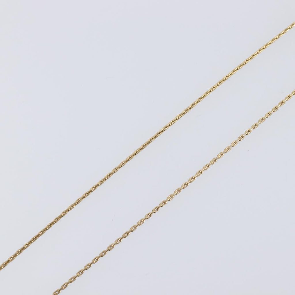 Christian Dior Necklace metal Gold Auth 205485