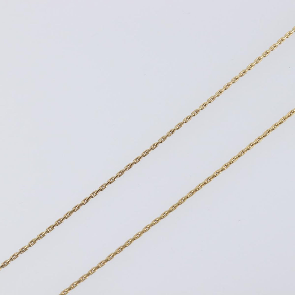 Christian Dior Necklace metal Gold Auth 205485
