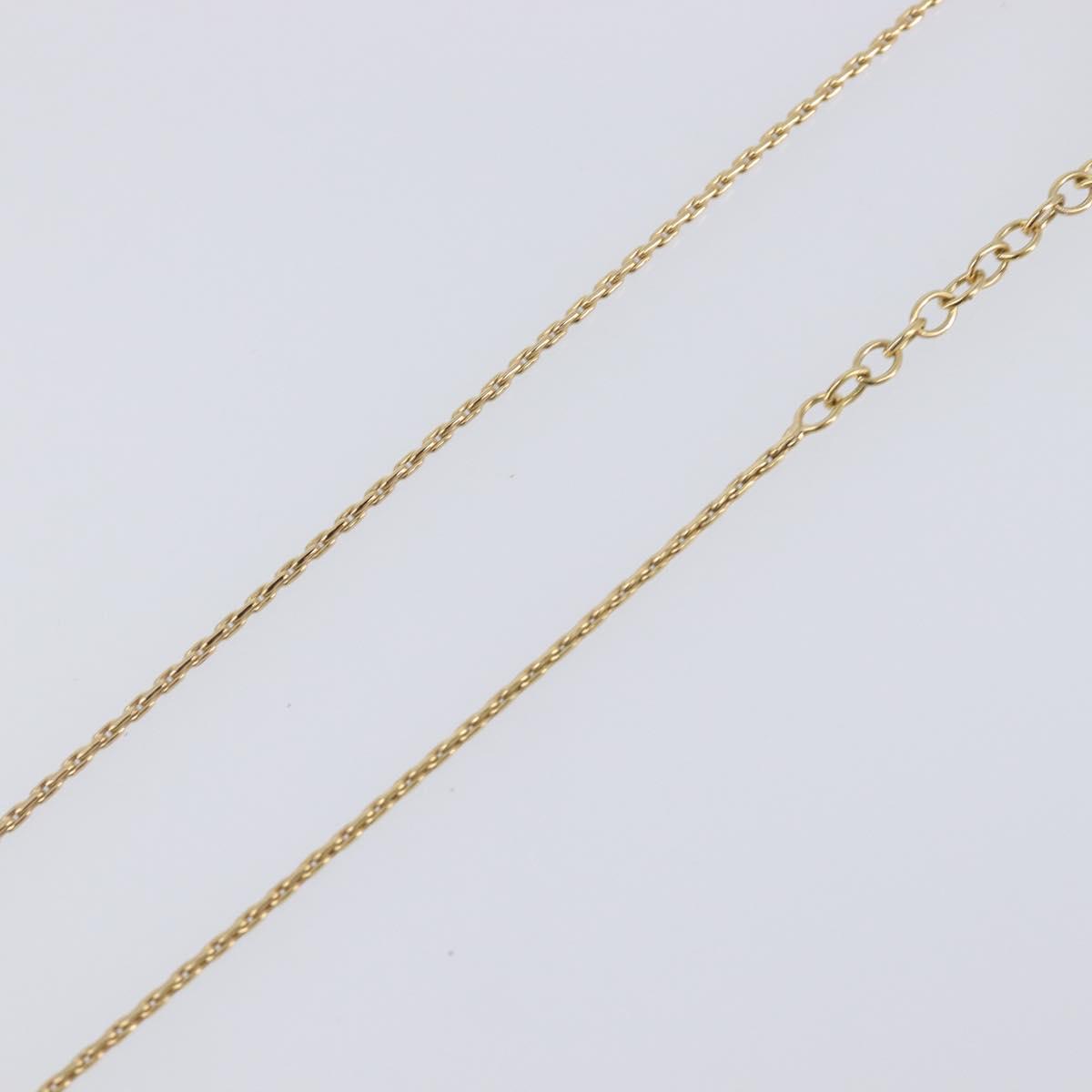Christian Dior Necklace metal Gold Auth 205485
