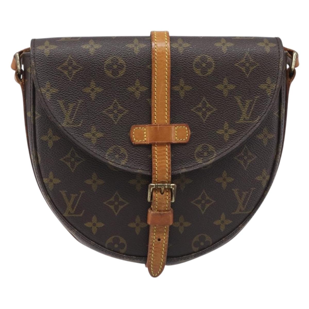 LOUIS VUITTON Monogram Chantilly MM Shoulder Bag M51233 LV Auth 206374