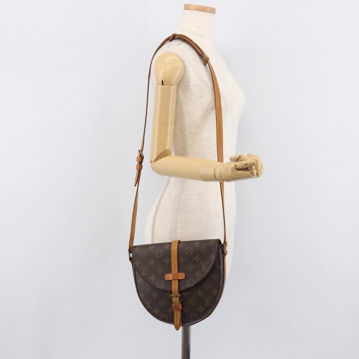 LOUIS VUITTON Monogram Chantilly MM Shoulder Bag M51233 LV Auth 206374