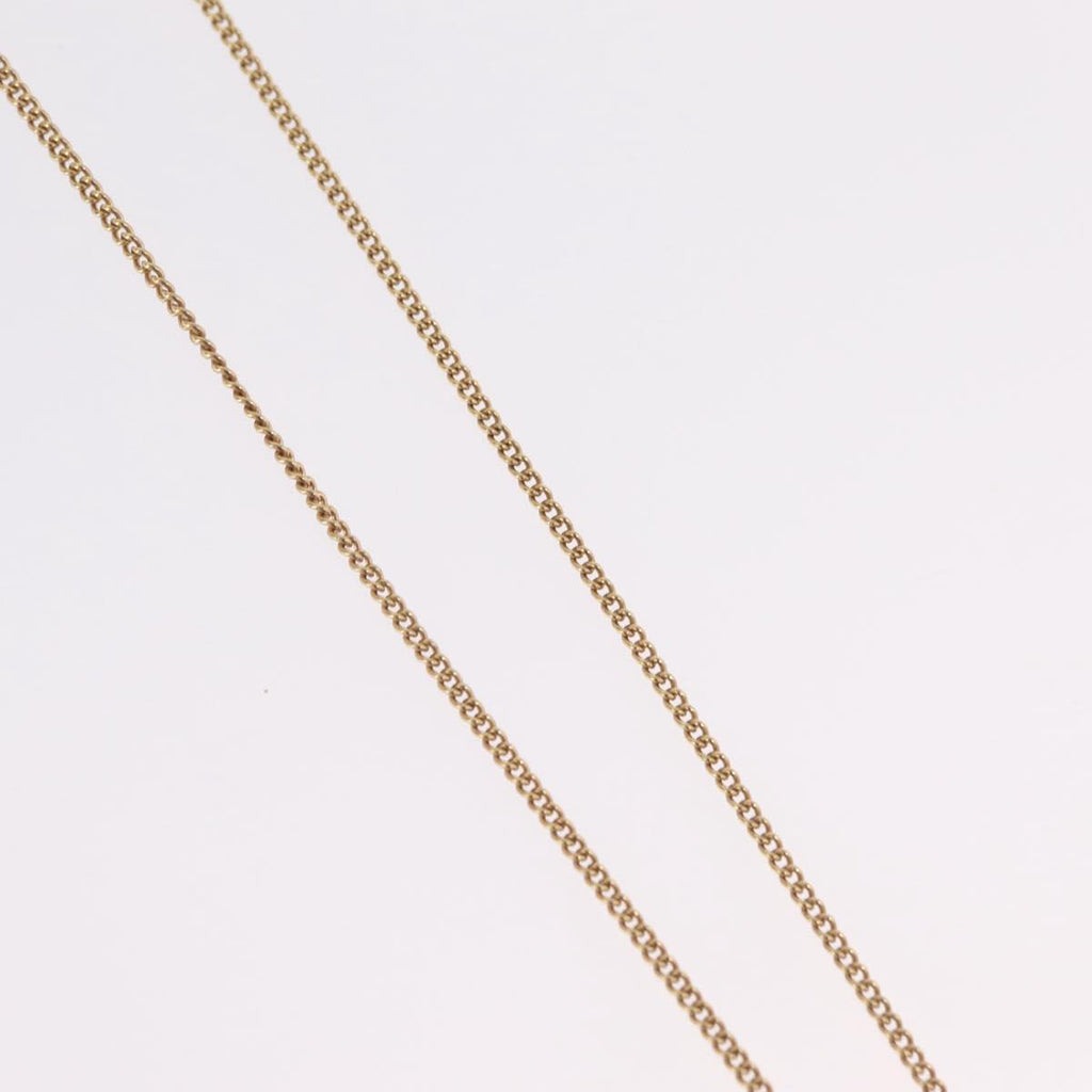 Christian Dior Necklace metal Gold Tone Auth 206380