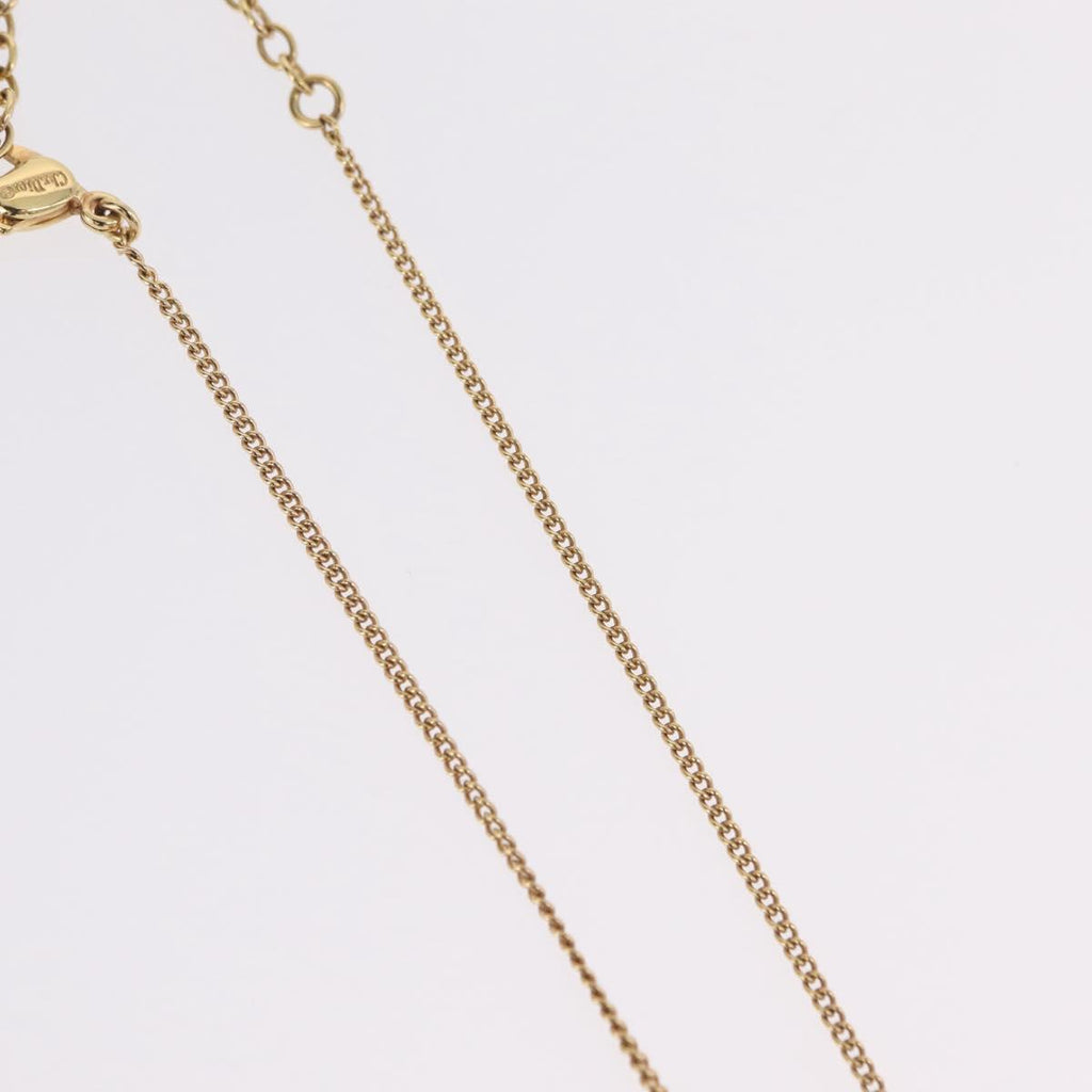 Christian Dior Necklace metal Gold Tone Auth 206380