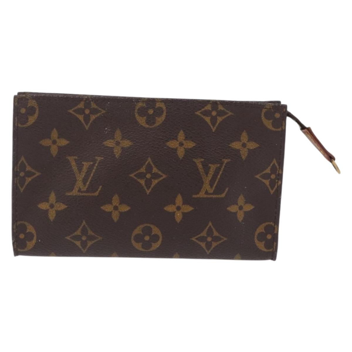 LOUIS VUITTON Monogram Bucket PM Pouch LV Auth 206510
