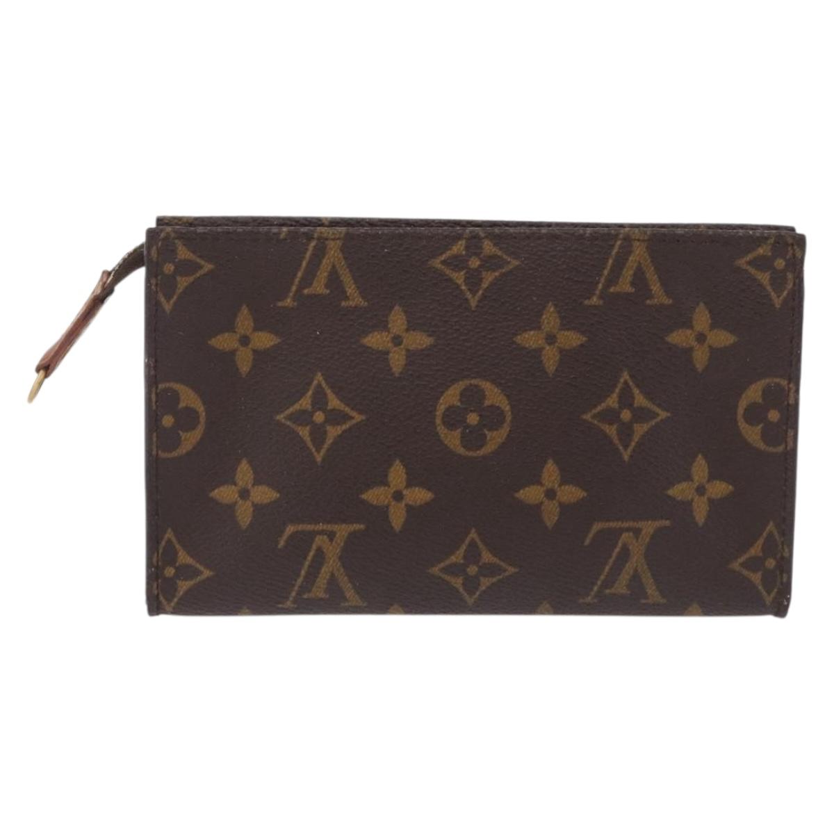 LOUIS VUITTON Monogram Bucket PM Pouch LV Auth 206510