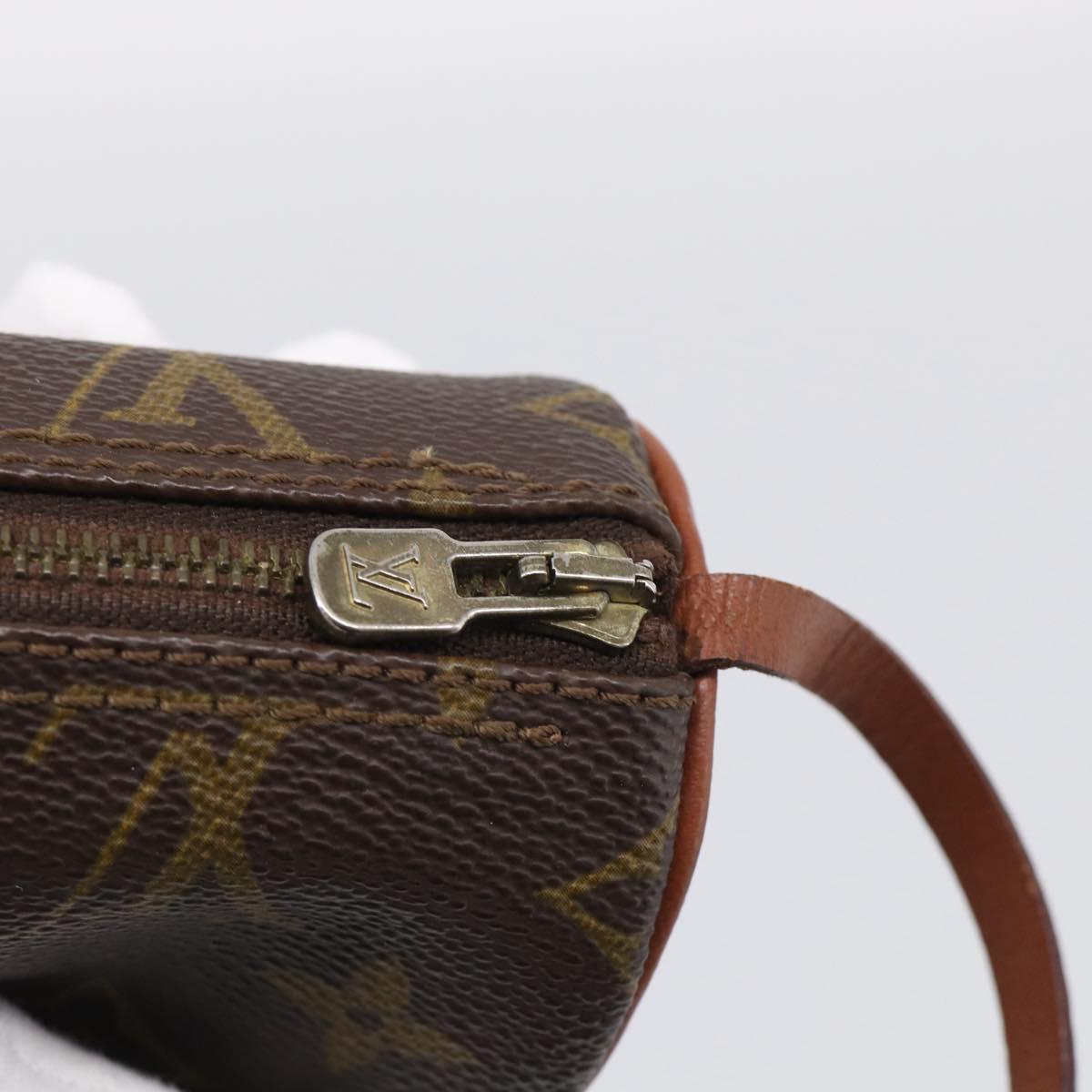 LOUIS VUITTON Monogram Papillon Pouch LV Auth 206958