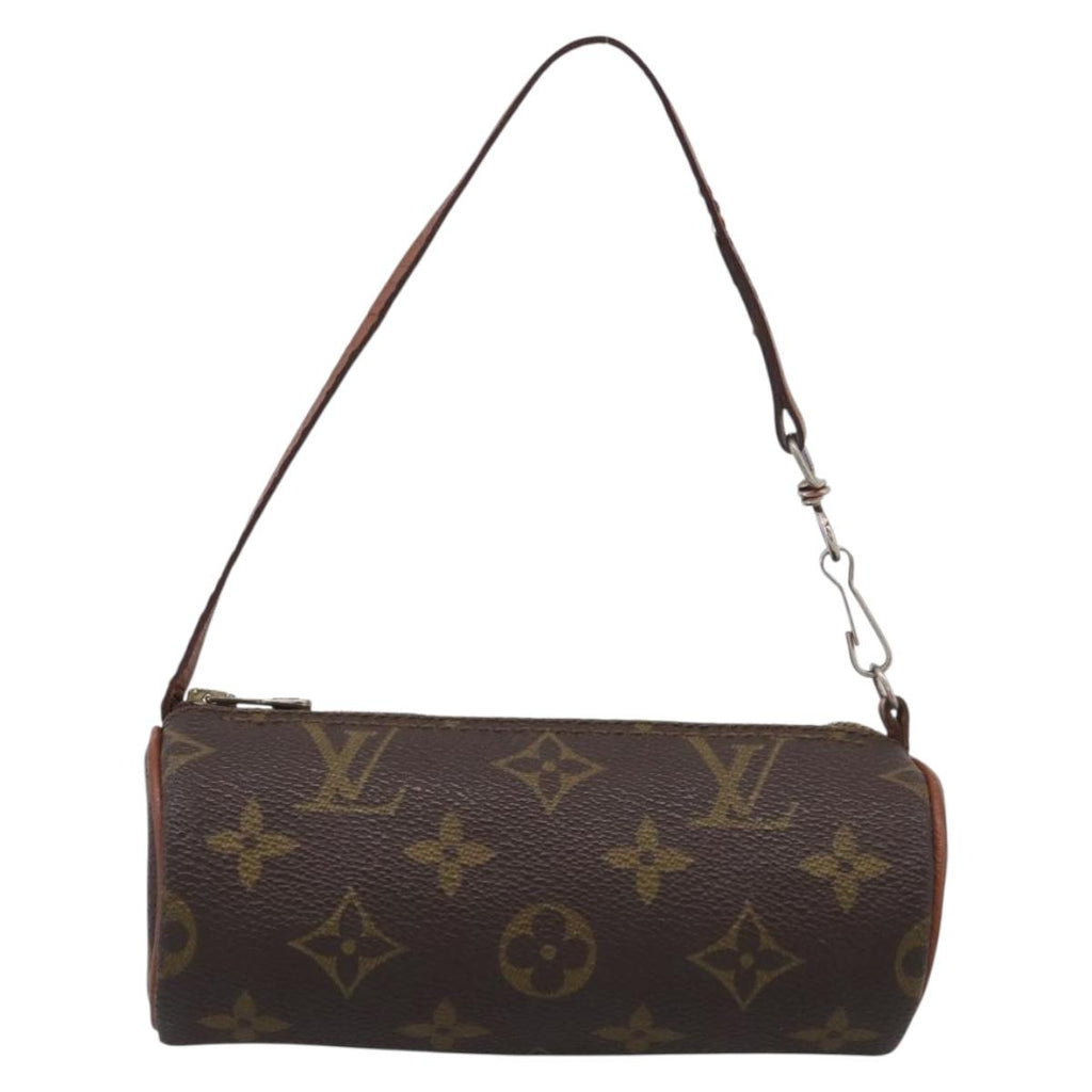 LOUIS VUITTON Monogram Papillon Pouch LV Auth 206958