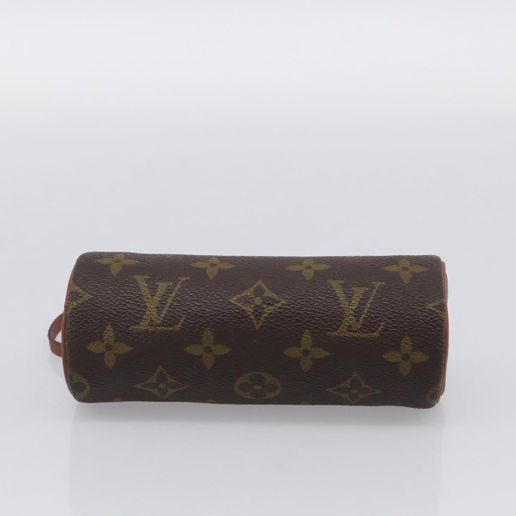 LOUIS VUITTON Monogram Papillon Pouch LV Auth 206958