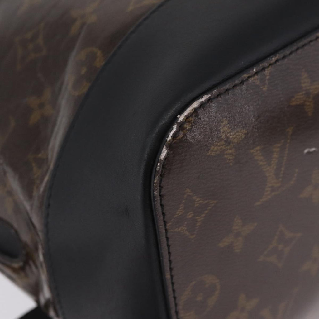 LOUIS VUITTON Monogram Eclipse Glaze Zipped Tote Backpack M43900 LV Auth 207073