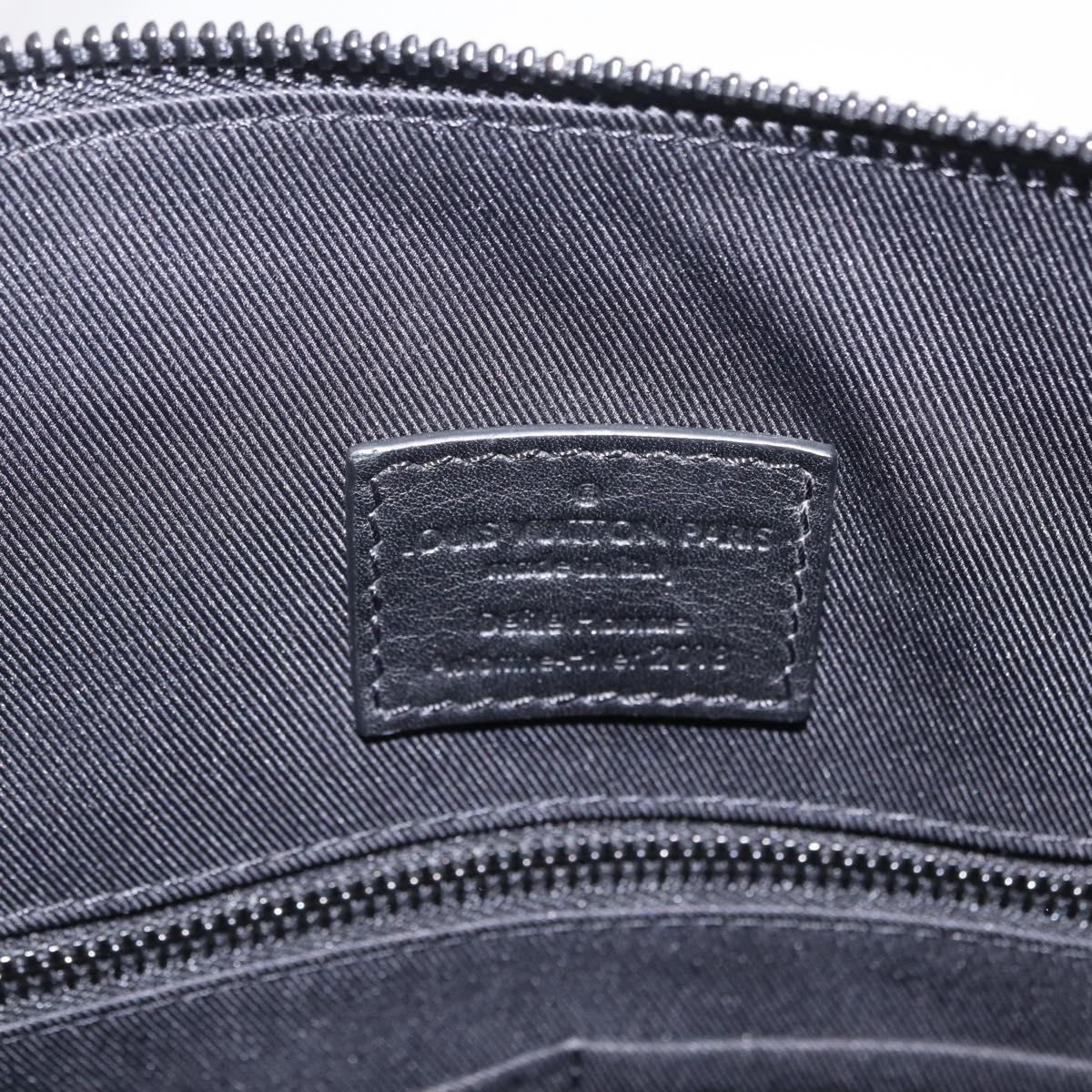 LOUIS VUITTON Monogram Eclipse Glaze Zipped Tote Backpack M43900 LV Auth 207073