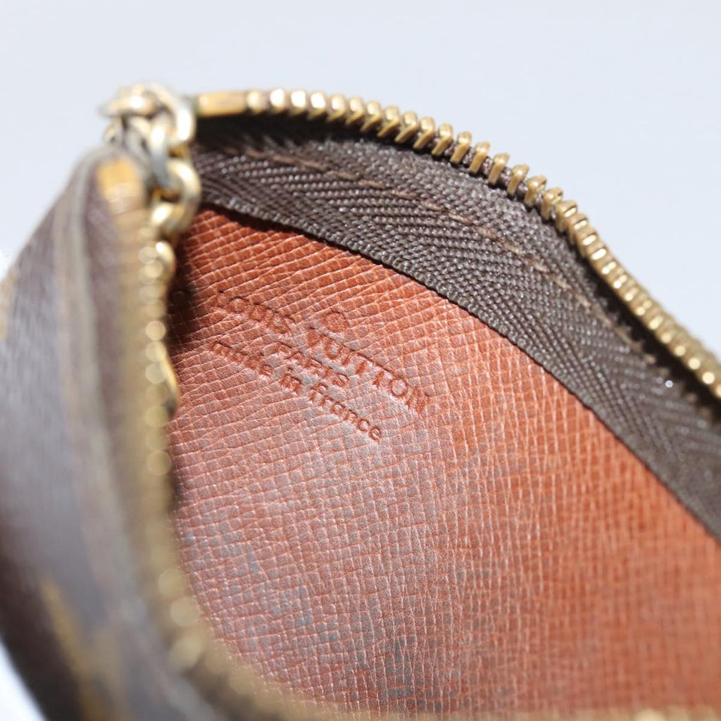LOUIS VUITTON Monogram Pochette Cles Coin Purse M60033 LV Auth 207129