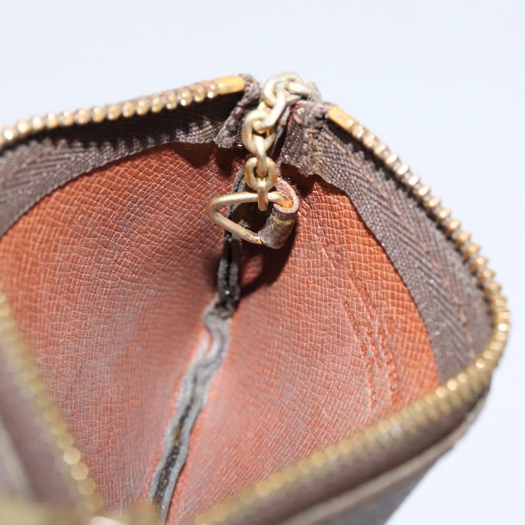 LOUIS VUITTON Monogram Pochette Cles Coin Purse M60033 LV Auth 207129