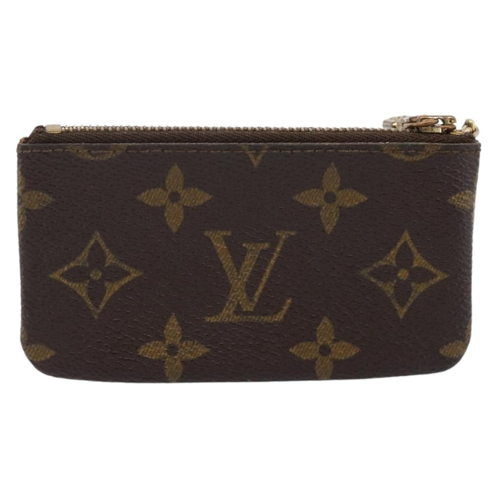 LOUIS VUITTON Monogram Pochette Cles Coin Purse M60033 LV Auth 207129