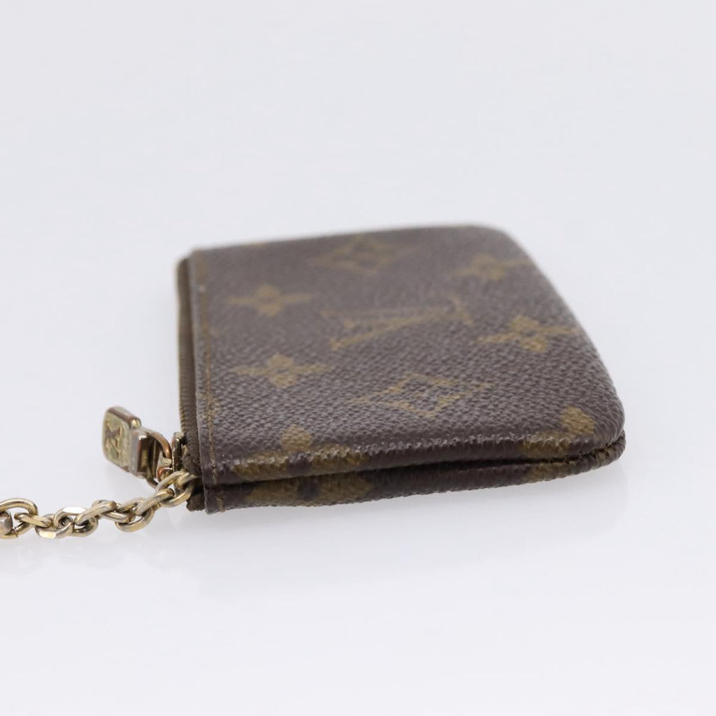 LOUIS VUITTON Monogram Pochette Cles Coin Purse M60033 LV Auth 207129