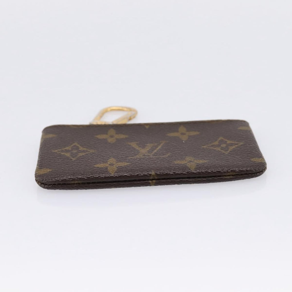 LOUIS VUITTON Monogram Pochette Cles Coin Purse M60033 LV Auth 207129