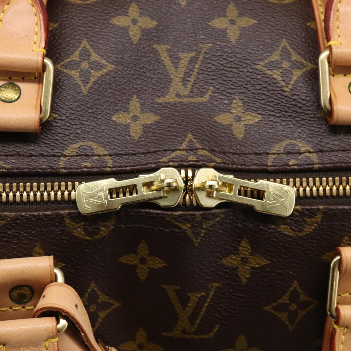 LOUIS VUITTON Monogram Keepall Bandouliere 55 Boston Bag M41414 LV Auth 208077V